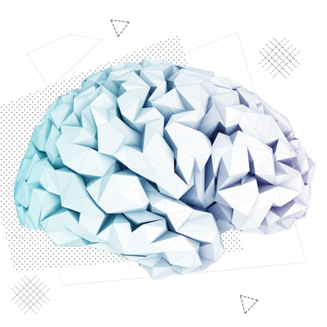 Brain 37. Искусственный мозг PNG.